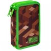 Minecraft Piórnik Cp Coolpack Szkolny 2 kom. Piksele z Wyposażeniem [C66199/E]